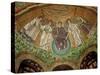 Christ Surrounded by Two Angels, St. Vitalis and Bishop Ecclesius, from the Apse-null-Stretched Canvas