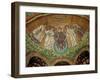 Christ Surrounded by Two Angels, St. Vitalis and Bishop Ecclesius, from the Apse-null-Framed Giclee Print