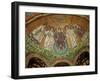 Christ Surrounded by Two Angels, St. Vitalis and Bishop Ecclesius, from the Apse-null-Framed Giclee Print