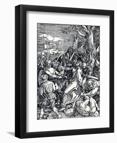 Christ Taken Captive, 1510-Albrecht Dürer-Framed Premium Giclee Print