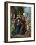 Christ Taking Leave of His Mother, C.1515-20-Cornelis Engebrechtsz-Framed Giclee Print