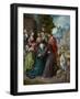 Christ Taking Leave of His Mother, C.1515-20-Cornelis Engebrechtsz-Framed Giclee Print