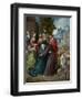 Christ Taking Leave of His Mother, C.1515-20-Cornelis Engebrechtsz-Framed Giclee Print