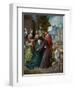 Christ Taking Leave of His Mother, C.1515-20-Cornelis Engebrechtsz-Framed Giclee Print