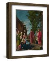 Christ Taking Leave of His Mother, C. 1520-Albrecht Altdorfer-Framed Giclee Print