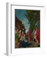 Christ Taking Leave of His Mother, C. 1520-Albrecht Altdorfer-Framed Giclee Print