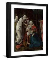 Christ Taking Leave of His Mother, C. 1520-Wolf Huber-Framed Giclee Print