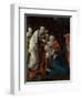 Christ Taking Leave of His Mother, C. 1520-Wolf Huber-Framed Giclee Print