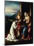 Christ Taking Leave of His Mother, Circa 1513,-Antonio Allegri-Mounted Giclee Print