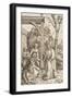 Christ Taking Leave of His Mother, from the Series "The Life of the Virgin", C.1504-05-Albrecht Dürer-Framed Giclee Print