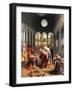 Christ Taking Leave of His Mother-Lorenzo Lotto-Framed Giclee Print