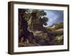 Christ Tempted in the Wilderness, 1626 (Oil on Canvas)-Paul Brill Or Bril-Framed Giclee Print