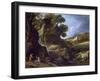 Christ Tempted in the Wilderness, 1626 (Oil on Canvas)-Paul Brill Or Bril-Framed Giclee Print