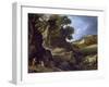 Christ Tempted in the Wilderness, 1626 (Oil on Canvas)-Paul Brill Or Bril-Framed Giclee Print