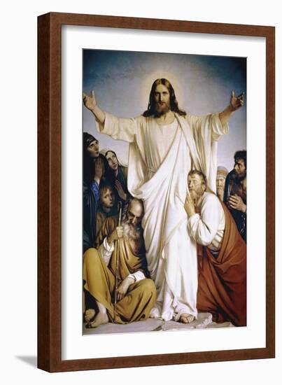 Christ the Consoler-Carl Bloch-Framed Giclee Print