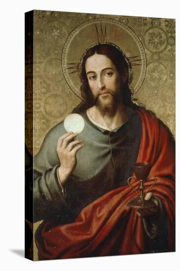 Christ the Host-Vicente Juan Macip-Stretched Canvas