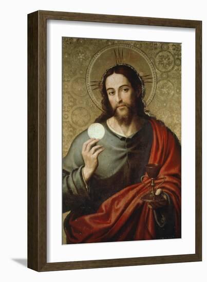 Christ the Host-Vicente Juan Macip-Framed Giclee Print