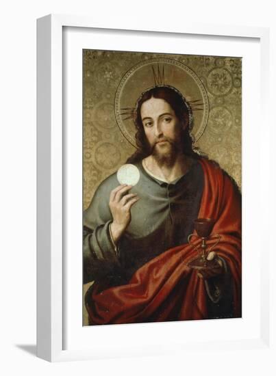 Christ the Host-Vicente Juan Macip-Framed Giclee Print