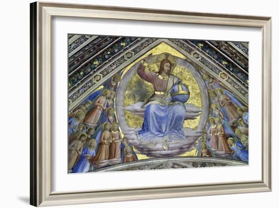 Christ the Judge Amongst Angels, 1447-Fra Angelico-Framed Giclee Print