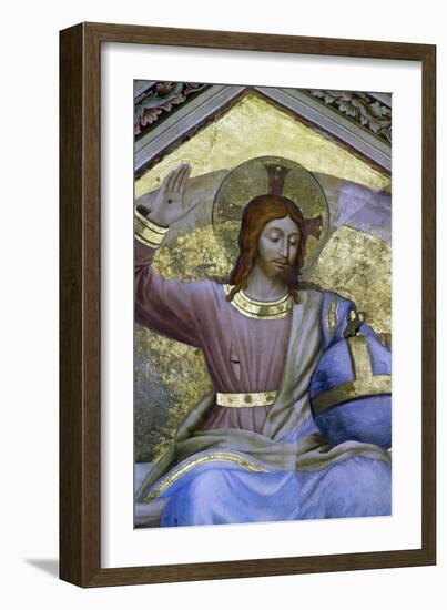 Christ the Judge Amongst Angels, Detail with Christ, 1447-Fra Angelico-Framed Giclee Print