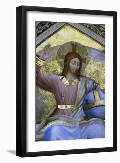 Christ the Judge Amongst Angels, Detail with Christ, 1447-Fra Angelico-Framed Giclee Print