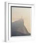 Christ the Redeemer and Corcovado Mountain at sunrise, Rio de Janeiro, Brazil, South America-Karol Kozlowski-Framed Photographic Print