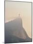 Christ the Redeemer and Corcovado Mountain at sunrise, Rio de Janeiro, Brazil, South America-Karol Kozlowski-Mounted Photographic Print