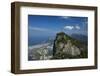 Christ the Redeemer atop Corcovado, and Jockey Club Brasileiro, Rio de Janeiro, Brazil-David Wall-Framed Photographic Print