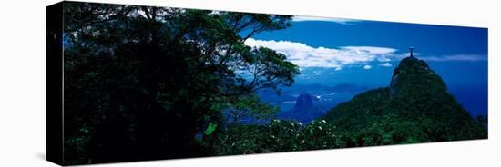 Christ the Redeemer, Corcovado Mountain, Rio De Janeiro, Brazil-null-Stretched Canvas