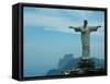 Christ the Redeemer on Corcovado Mountain, Rio De Janeiro, November 2004-null-Framed Stretched Canvas