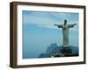 Christ the Redeemer on Corcovado Mountain, Rio De Janeiro, November 2004-null-Framed Premium Photographic Print