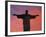 Christ the Redeemer Statue at Sunset, Rio De Janeiro, Brazil-Gavin Hellier-Framed Photographic Print