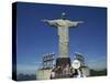 Christ the Redeemer Statue, Corcovado Mountain, Rio De Janeiro, Brazil, South America-Charles Bowman-Stretched Canvas