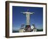 Christ the Redeemer Statue, Corcovado Mountain, Rio De Janeiro, Brazil, South America-Charles Bowman-Framed Photographic Print