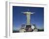 Christ the Redeemer Statue, Corcovado Mountain, Rio De Janeiro, Brazil, South America-Charles Bowman-Framed Photographic Print