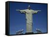 Christ the Redeemer Statue, Corcovado Mountain, Rio De Janeiro, Brazil, South America-Charles Bowman-Framed Stretched Canvas