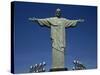 Christ the Redeemer Statue, Corcovado Mountain, Rio De Janeiro, Brazil, South America-Charles Bowman-Stretched Canvas