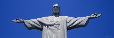 CHRIST THE REDEEMER STATUE GLOSSY POSTER PICTURE PHOTO PRINT brazil rio 5028 