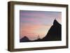 Christ the Redeemer Statue (Cristo Redentor) at Sunset, Corvocado, Rio de Janeiro, Brazil-Ian Trower-Framed Photographic Print