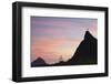 Christ the Redeemer Statue (Cristo Redentor) at Sunset, Corvocado, Rio de Janeiro, Brazil-Ian Trower-Framed Photographic Print