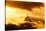 Christ the Redeemer Statue in Clouds on Sunset-dabldy-Stretched Canvas