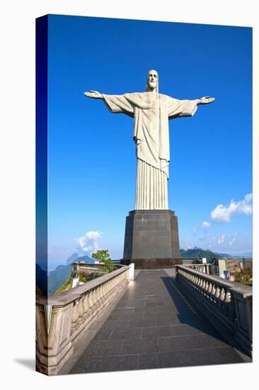 Christ The Redeemer Statue In Rio De Janeiro In Brazil-OSTILL-Stretched Canvas