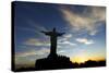 Christ The Redeemer Statue In Rio De Janeiro In Brazil-luiz rocha-Stretched Canvas