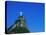 Christ the Redeemer Statue Mount Corcovado Rio de Janeiro Brazil-null-Stretched Canvas