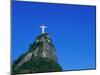 Christ the Redeemer Statue Mount Corcovado Rio de Janeiro Brazil-null-Mounted Premium Photographic Print