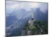 Christ the Redeemer Statue Mount Corcovado Rio de Janeiro, Brazil-null-Mounted Photographic Print