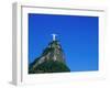 Christ the Redeemer Statue Mount Corcovado Rio de Janeiro Brazil-null-Framed Photographic Print