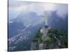 Christ the Redeemer Statue Mount Corcovado Rio de Janeiro, Brazil-null-Stretched Canvas