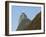 Christ the Redeemer statue on top of the Corcovado Mountain viewed from Santa Marta, Rio de Janeiro-Karol Kozlowski-Framed Photographic Print