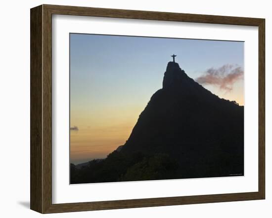 Christ the Redeemer Statue, Rio de Janeiro, Brazil-Demetrio Carrasco-Framed Photographic Print